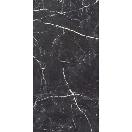 Piso Marmocerâmica Gran Venatto Black Polido 56x113cm Retificado