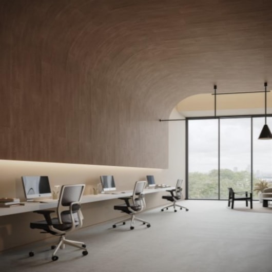 Piso Vinílico Biancogres Citta Pro Cemento Grigio 94x94cm Retificado - Imagem principal - 71439e6a-2738-4f57-b44d-fa552172fca5