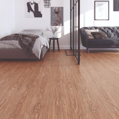 Piso Vinílico Durafloor Click Spc Nativa Noronha 0,5x18,2x152,4cm