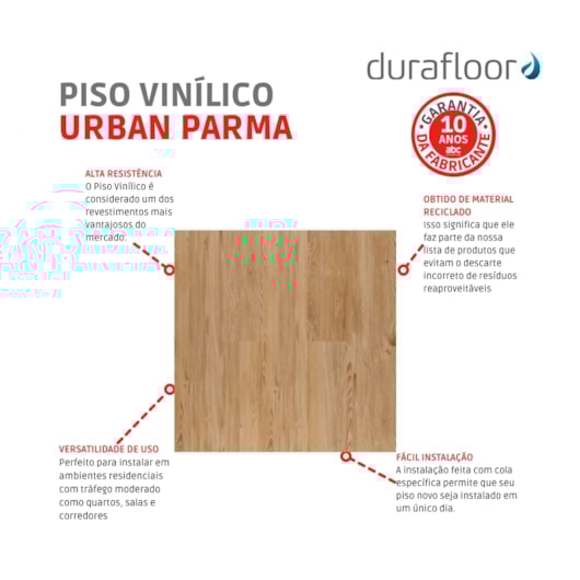 Piso Vinílico Durafloor Urban Parma 0,2x17,8x121,9cm - Imagem principal - a06e77c1-d55d-4051-9970-90b0c1486853