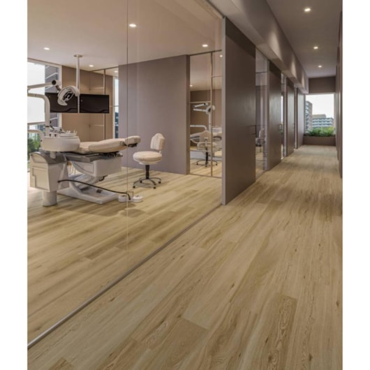 Piso Vinílico Eliane Floor Tanin Sonoma Sepia Click 18x122cm - Imagem principal - 024aa970-ae34-4bca-95ed-7196ff53dcec