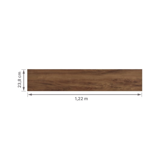 Piso Vinílico Eucafloor Basic Santa Fé 23,8x122,9cm - Imagem principal - ad70dadf-ba08-4c56-b100-54c27b41fafc