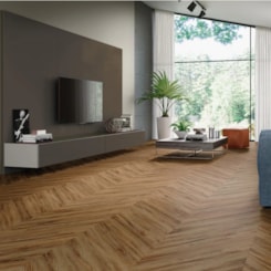 Piso Vinílico Eucafloor Basic Santa Fe 23,8x122,9cm LVT