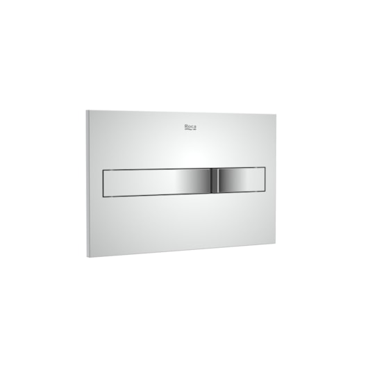Placa Acionamento N Pl2 3/6 Litros Cromado Roca - Imagem principal - 78c2aed9-75c1-4b48-8ee2-4c67ae31e8a2