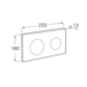 Placa De Acionamento Pl10 Grey Lacquered Roca 3/6L - 1e575306-df1c-4594-bbb9-f86b4ae49b3f