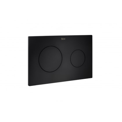 Placa De Acionamento Pl10 Preto Mate Roca 3/6L