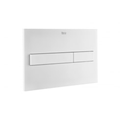 Placa De Acionamento Pl7 Branco Mate Roca 3/6L