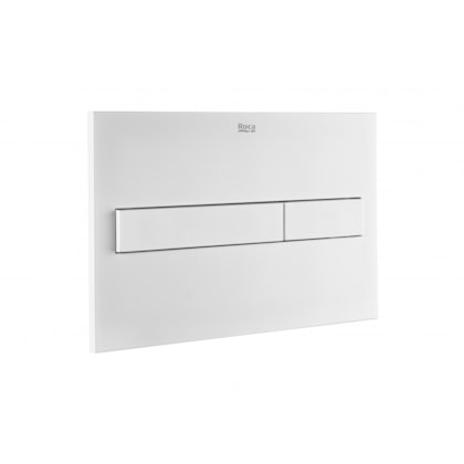 Placa De Acionamento Pl7 Branco Mate Roca 3/6L