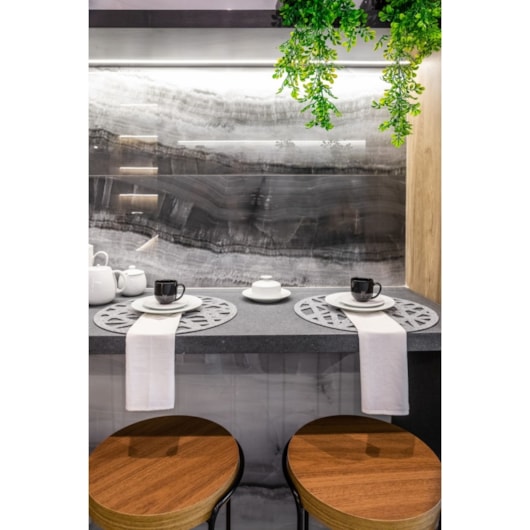 Porcelanato 120x240cm Retificado Onix Grafite Polido Eliane - Imagem principal - df03f465-57b7-4bc1-a995-9b1c623c32fd