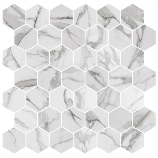 Porcelanato 30x30cm Retificado Place T 3000 Hex Acetinado Eliane - Imagem principal - 3897f546-6750-4a9e-ba3e-acb8369d0587