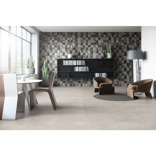 Porcelanato 60x60cm Bold Munari Cimento Externo Eliane - Imagem principal - cd8cc71d-90c6-450a-93d7-6f11cfad7944