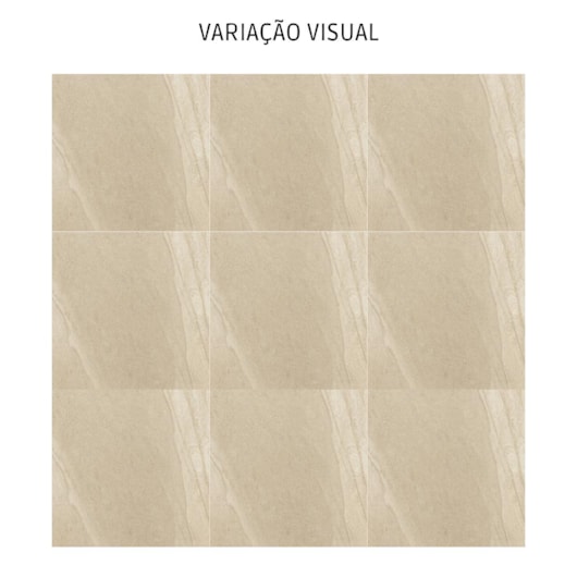 Porcelanato Biancogres Basaltina Beige Externo 60x60cm Retificado - Imagem principal - 0d720043-1940-44fe-b528-7c270eac6b7a