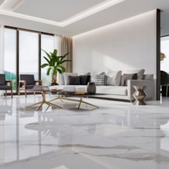 Porcelanato Biancogres Calacata Altíssimo Lux Poilido 90x180cm Retificado                    