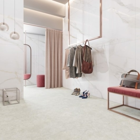 Porcelanato Biancogres Calacata Altíssimo Lux Poilido 90x180cm Retificado                     - Imagem principal - c0f395d7-3b7d-4dd5-8280-5fc3cbdfd910