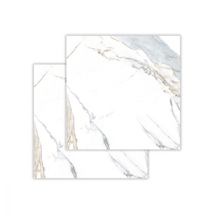 Porcelanato Biancogres Calacata Oro Satin Acetinado Mámore 90x90cm Retificado 