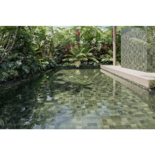 Porcelanato Biancogres Campeche Deco Blu Externo 60x60cm Retificado - Imagem principal - e8c4556f-e4c8-420a-b3f6-8532fdaa4dc4