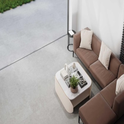 Porcelanato Biancogres Cannes Grigio Satin Acetinado 120x120cm Retificado
