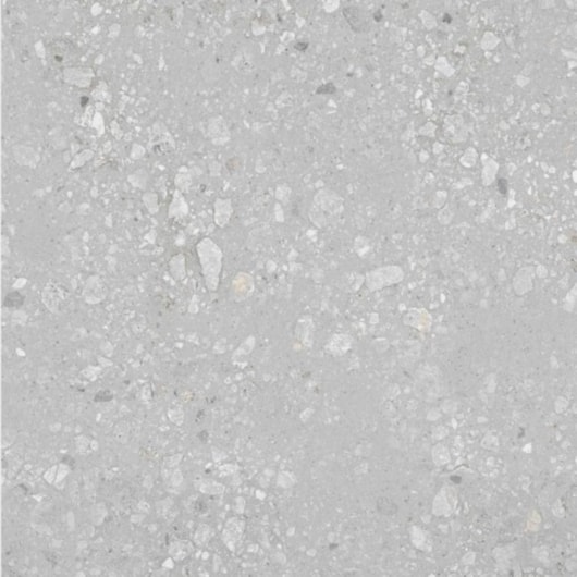 Porcelanato Biancogres Cannes Terrazzo Grigio Satin 90x90cm Retificado - Imagem principal - ace609cd-b178-4882-9104-66bc23f341b1