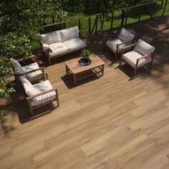 Porcelanato Biancogres Carvalho Natural 20x120cm Retificado