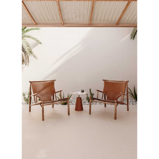 Porcelanato Biancogres Cemento Marfim Satin 60x60cm Retificado - Imagem principal - 59aef26f-6a6e-45dc-a90d-7cef5d0567f0