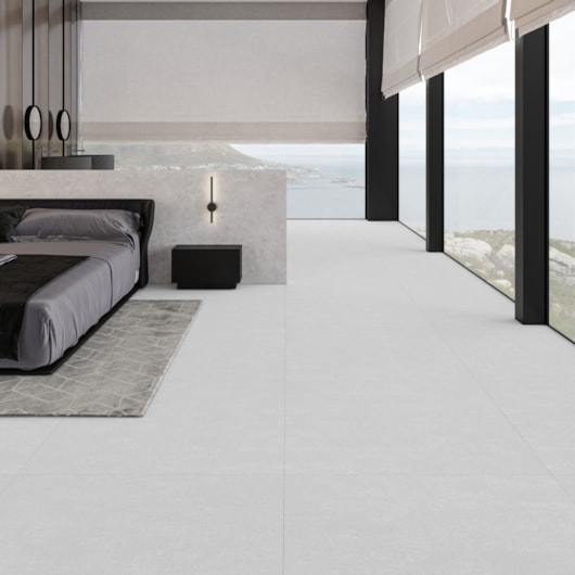 Porcelanato Biancogres Cemento Nebbia Lux 90x90cm Retificado - Imagem principal - 9abaca0a-3cc7-4c62-a9eb-e33ea589917b