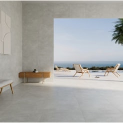 Porcelanato Biancogres Chicago Acetinado Grigio  80x80cm Retificado