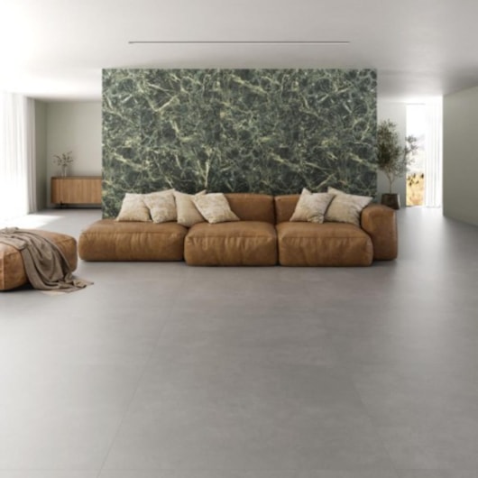 Porcelanato Biancogres Connection Grigio Satin Acetinado 120x120cm Retificado - Imagem principal - 5982f9fc-a0b9-4197-b835-2fda6947b36d