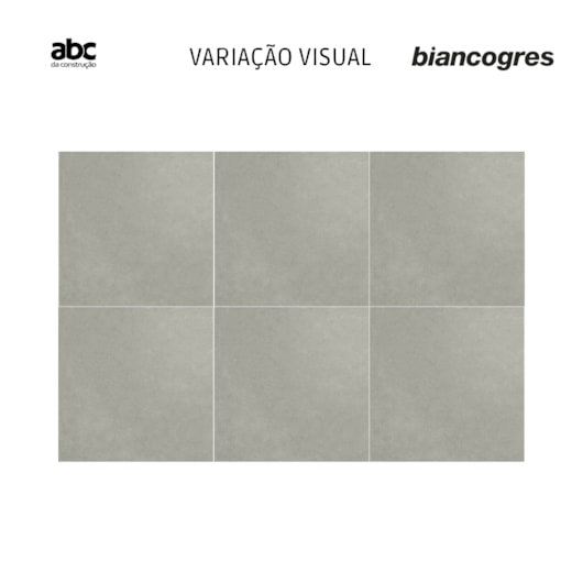 Porcelanato Biancogres Dorcia Grafite Satin 100x100cm Retificado - Imagem principal - 4a519d13-3b70-4839-92f5-0be9792cb5d4