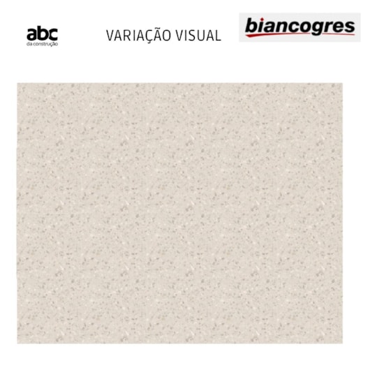 Porcelanato Biancogres Dorcia Terrazzo Beige Satin 100x100cm Retificado - Imagem principal - 4604f88a-3b4f-4eaf-97e1-df571c70a234