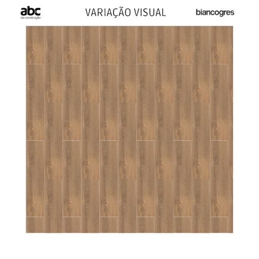 Porcelanato Biancogres Legno Maso Externo 26x106cm Retificado - Imagem principal - 534ed739-d01a-499d-9c84-ddfdb9600547