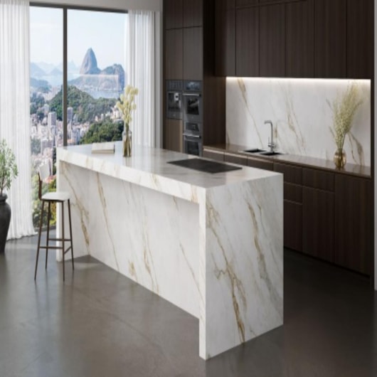 Porcelanato Biancogres Marmo Perla Velvet 120x120cm Retificado - Imagem principal - 10ca5292-2dca-429c-bdef-a6e0f03c29c0