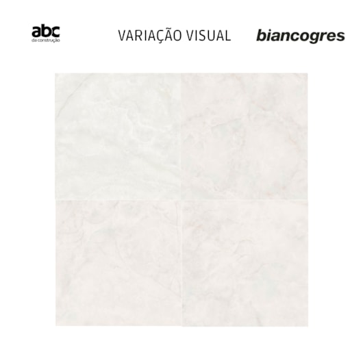 Porcelanato Biancogres Onice Crema Lux Polido 120x120cm Retificado  - Imagem principal - fb514552-5909-4e5d-85db-cb2a4554e414