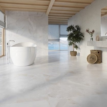 Porcelanato Biancogres Onix Bianco Satin Acetinado 60x120cm Retificado 