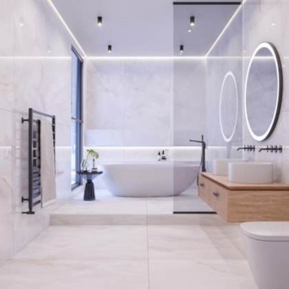 Porcelanato Biancogres Onix Bianco Satin Acetinado 60x120cm Retificado