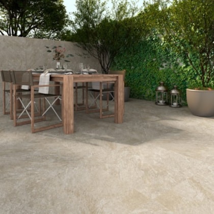 Porcelanato Biancogres Pietra Di Vesale Sabbia Externo 60x60cm Retificado