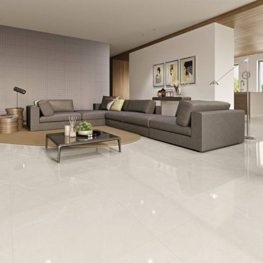 Porcelanato Biancogres Pulpis Beige Lux 80x80cm Retificado - Imagem principal - 1bf6b150-2115-499f-aa35-235e3a4c78bd