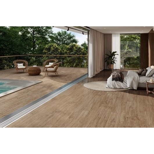 Porcelanato Biancogres Távola Castano 20x120cm Retificado - Imagem principal - 0cadbe08-2f2f-4cda-928d-cf5854ff7271