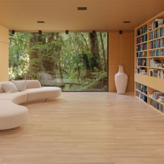 Porcelanato Biancogres Teca Natural 20x120cm Retificado - Imagem principal - c261d34d-d6f1-4736-ae98-d63a2f24cb94