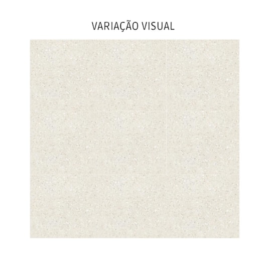 Porcelanato Biancogres Terrazzo Veneziano Avorio Acetinado 90x90cm Retificado - Imagem principal - 1ab1b88f-193a-4cd7-92c8-b50ece63f936