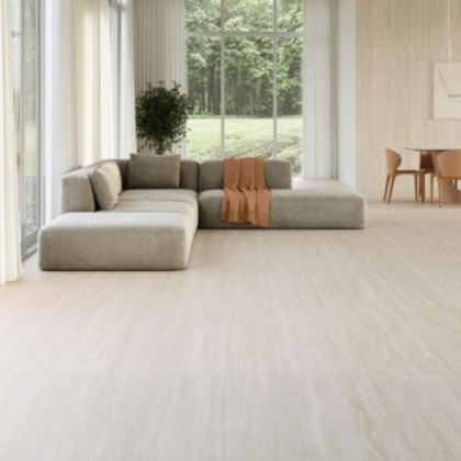 Porcelanato Biancogres Travertino Tivoli Externo 120x120cm Retificado