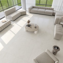 Porcelanato Biancogres Versalhes Beige Satin 90x90cm Retificado