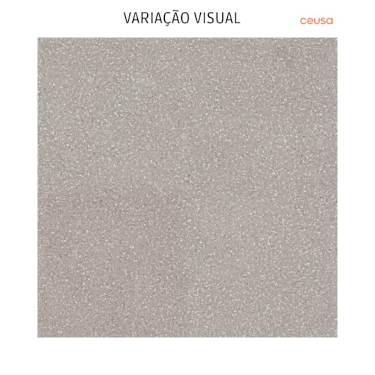 Porcelanato Ceusa Confete Gray Natural Cinza 100x100cm Retificado - Imagem principal - 818a1082-0c88-4770-b16f-0360154d3dea