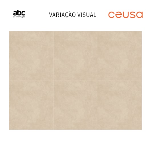 Porcelanato Ceusa Cromo Bege Polido 87,7x87,7cm Retificado  - Imagem principal - d6979e9d-970d-4ab9-bc29-23bf6067899d