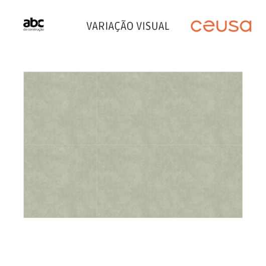 Porcelanato Ceusa Cromo Cinza Acetinado 120x120cm Retificado - Imagem principal - a635b323-d9ff-4252-bd3d-613a7b3a5b6e