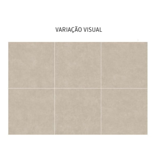Porcelanato Ceusa Cromo Cinza Polido 90x90cm Retificado - Imagem principal - ebd17ead-c056-4aa4-ba2a-21db26ac9f7b