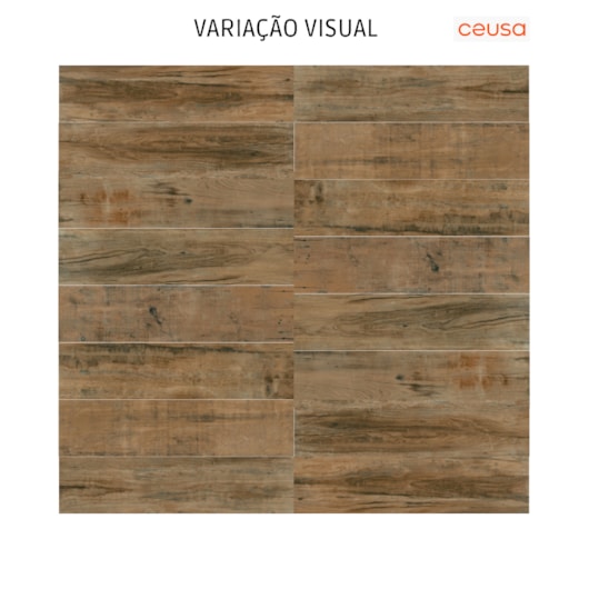 Porcelanato Ceusa Demolição Acetinado Madeira 28,8x119cm Retificado - Imagem principal - e9532954-0214-4555-9d4f-9edf4208de9d