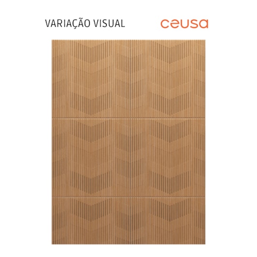 Porcelanato Ceusa Groove Bw Matte 100x100cm Retificado - Imagem principal - 2c2f9df8-a909-42ee-ac2b-7e0ed4399098