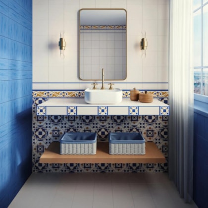 Porcelanato Ceusa Italian Days Bl Brilhante 10x20cm Bold