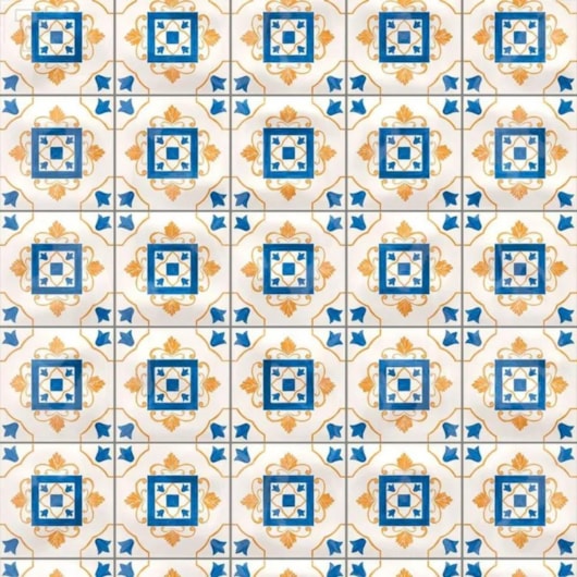 Porcelanato Ceusa Italian Days Dec 2 Mix Brilhante 20x20cm Bold - Imagem principal - ef445777-894a-429d-b4ec-8c3e82fb27cc