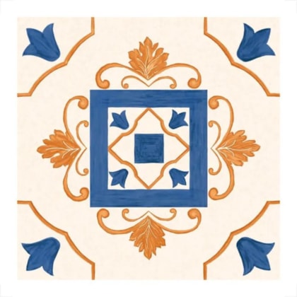 Porcelanato Ceusa Italian Days Dec 2 Mix Brilhante 20x20cm Bold